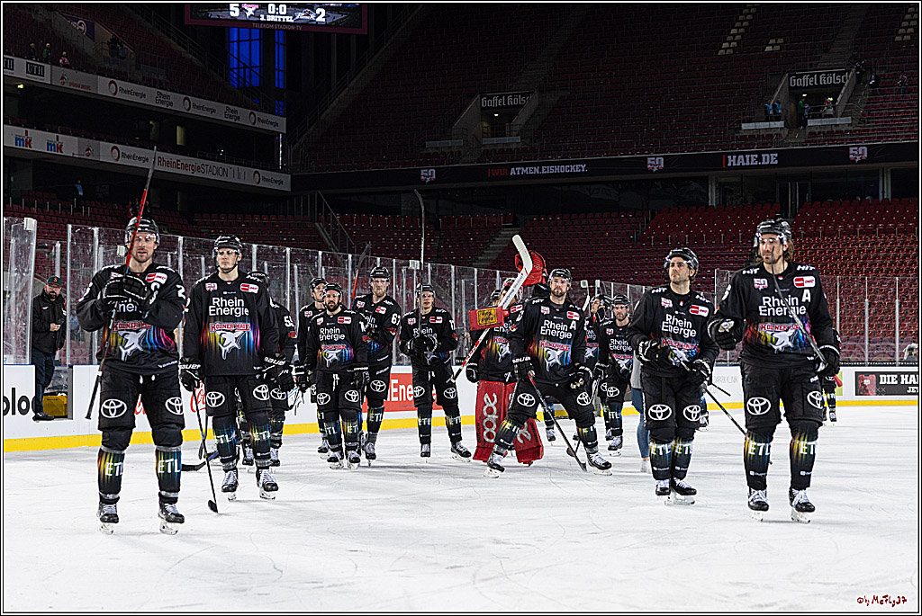 PENNY DEL;  Koelner Haie - Augsburger Panther; Koeln, 08.01.2023